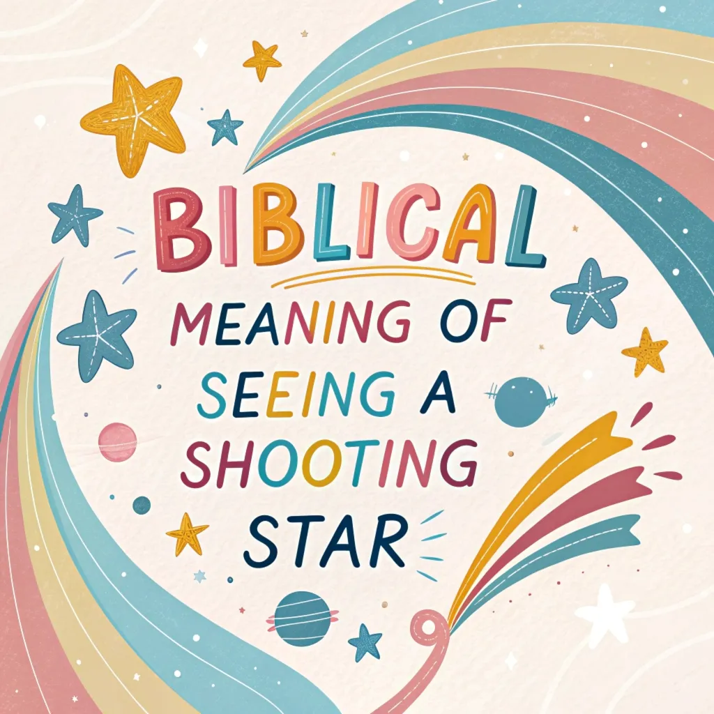 The Biblical Meaning of Seeing a Shooting Star: A Divine Message in the Night Sky