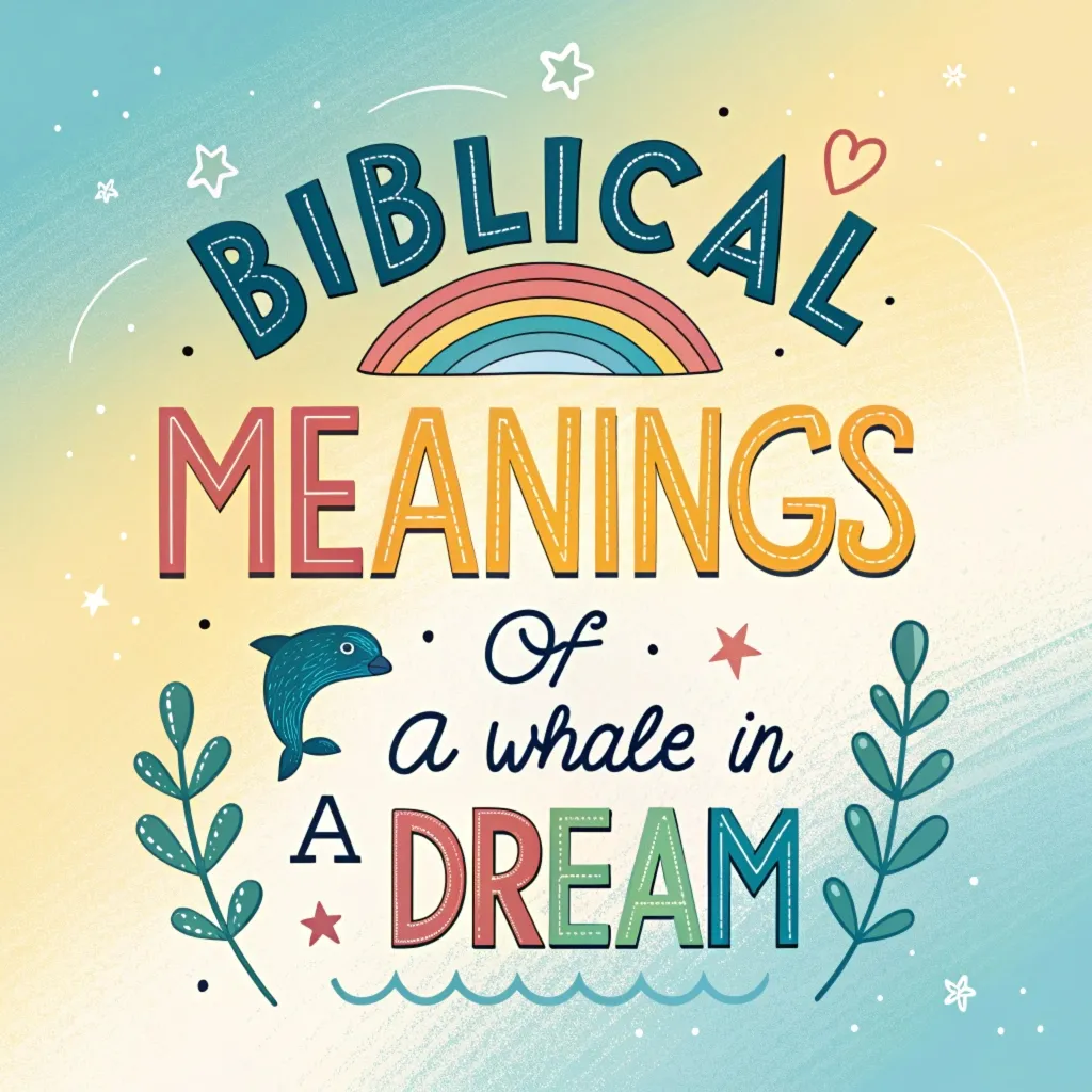 Biblical Meanings of a Whale in a Dream: 15 Things to Understand