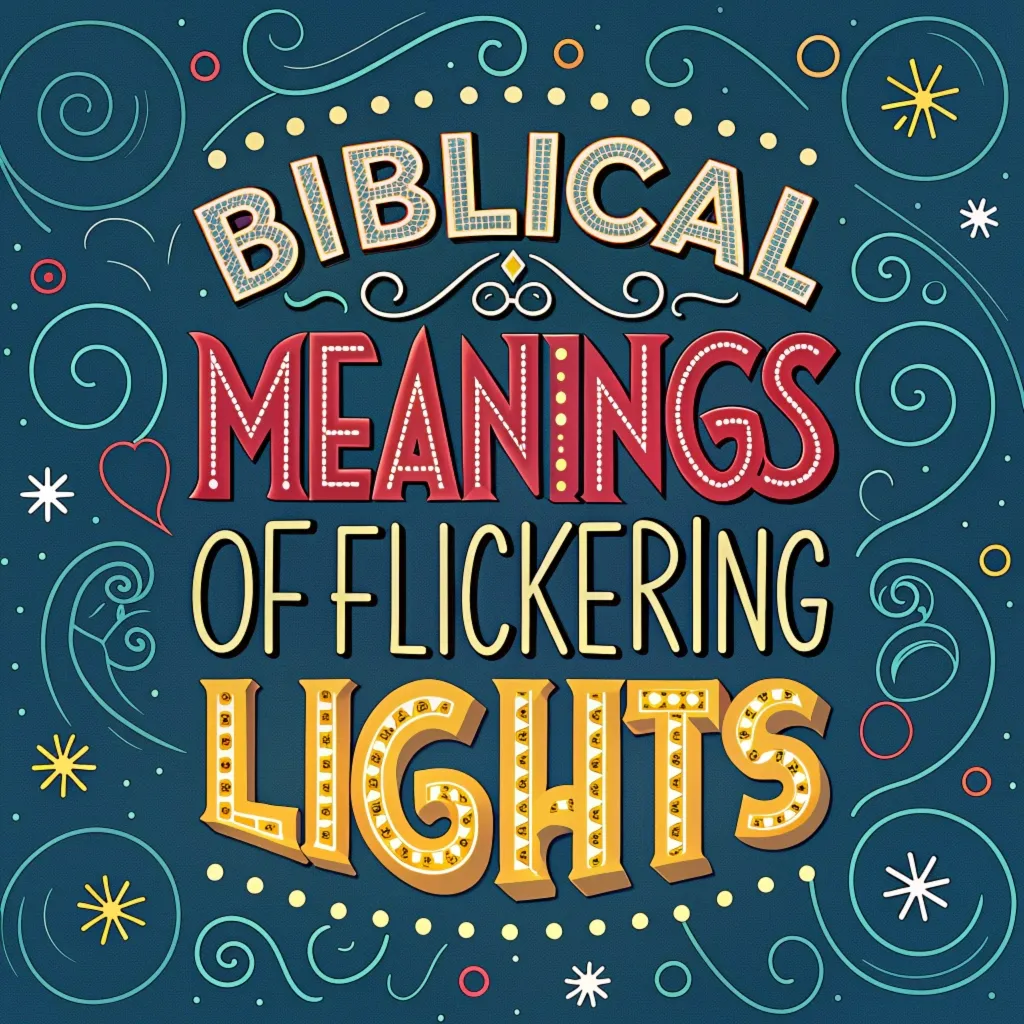 Biblical Meanings of Flickering Lights: 15 Spiritual Signs