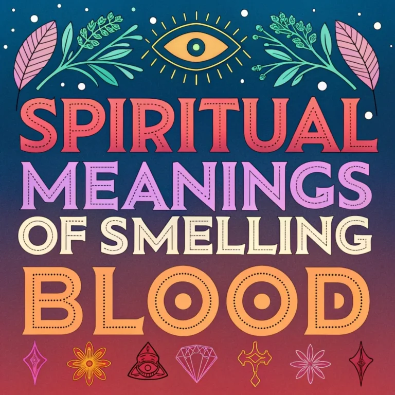 14 Spiritual Meanings of Smelling Blood: What Does It Mean for You?