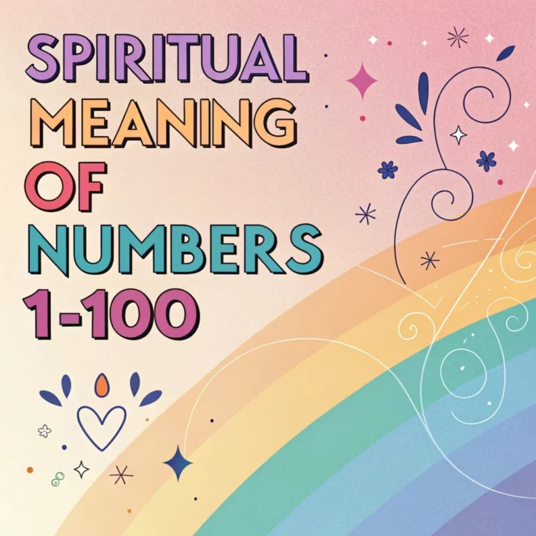 Spiritual Meaning of Numbers 1-100: A Comprehensive Guide