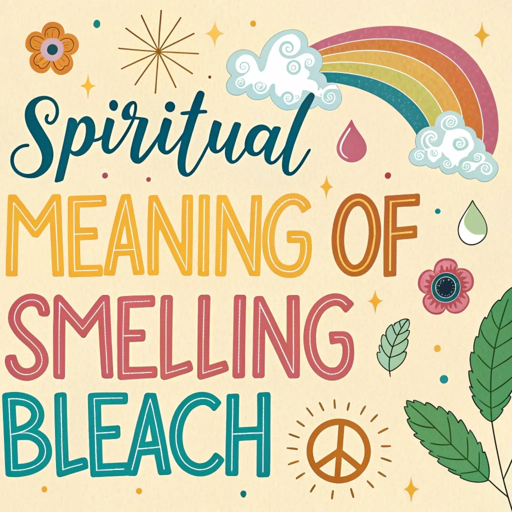 11 Spiritual Meaning of Smelling Bleach: The Unseen Message