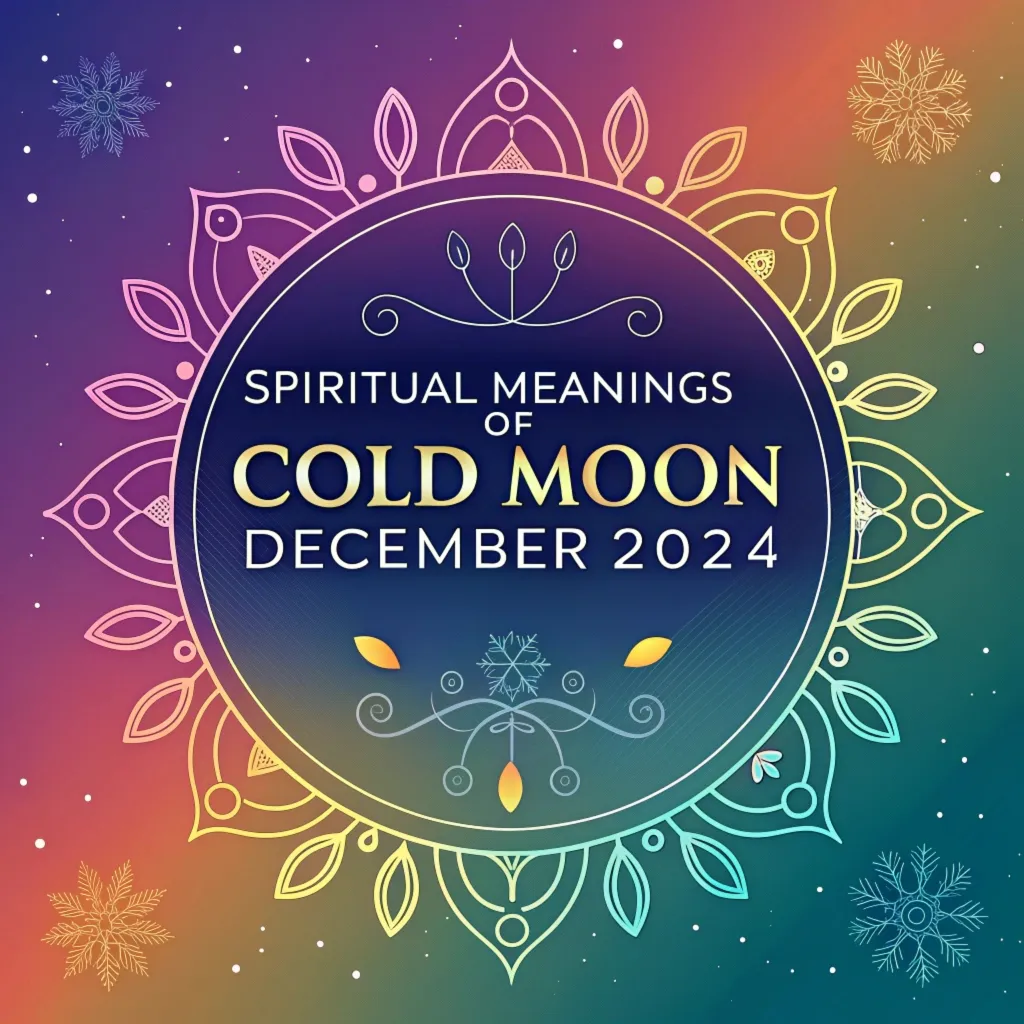 Spiritual Meanings of Cold Moon December 2024 (Full Moon)