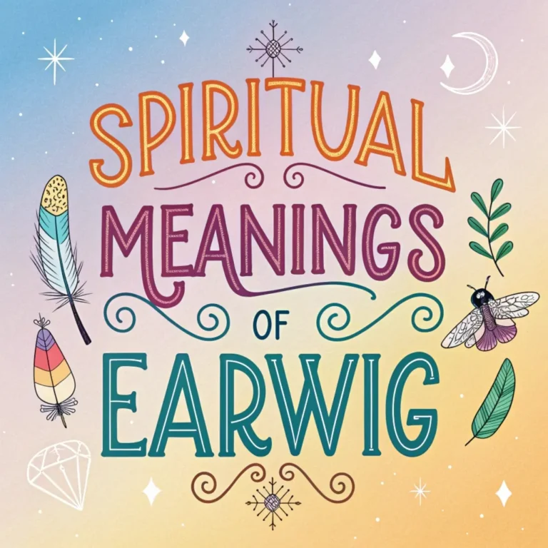 11 Spiritual Meanings of Earwig: Symbolism & Messages