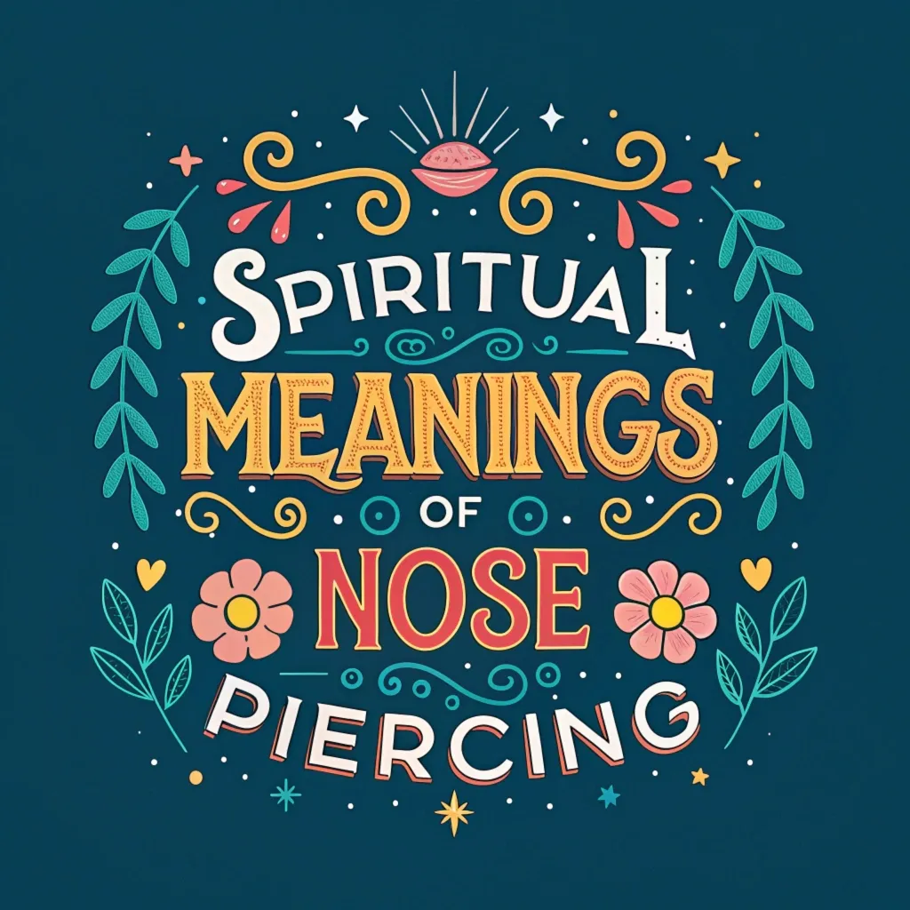 15 Spiritual Meanings of Nose Piercing: Ancient Wisdom