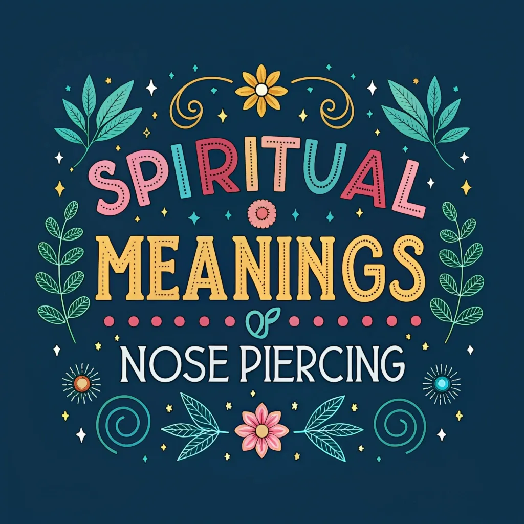 15 Spiritual Meanings of Nose Piercing: Ancient Wisdom