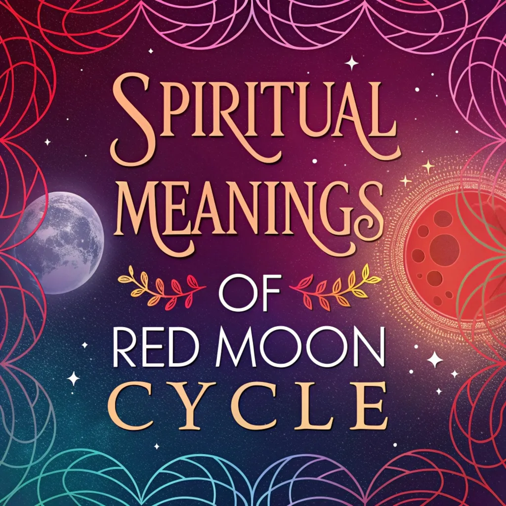 12 Spiritual Meanings of the Red Moon Cycle: Lunar Wisdom