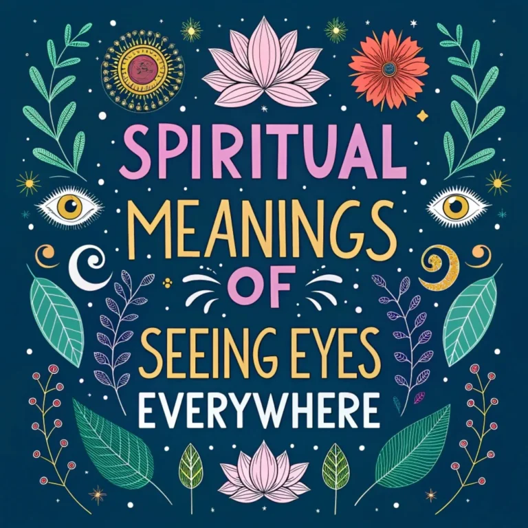 14 Spiritual Meanings of Seeing Eyes Everywhere: Deep Insights