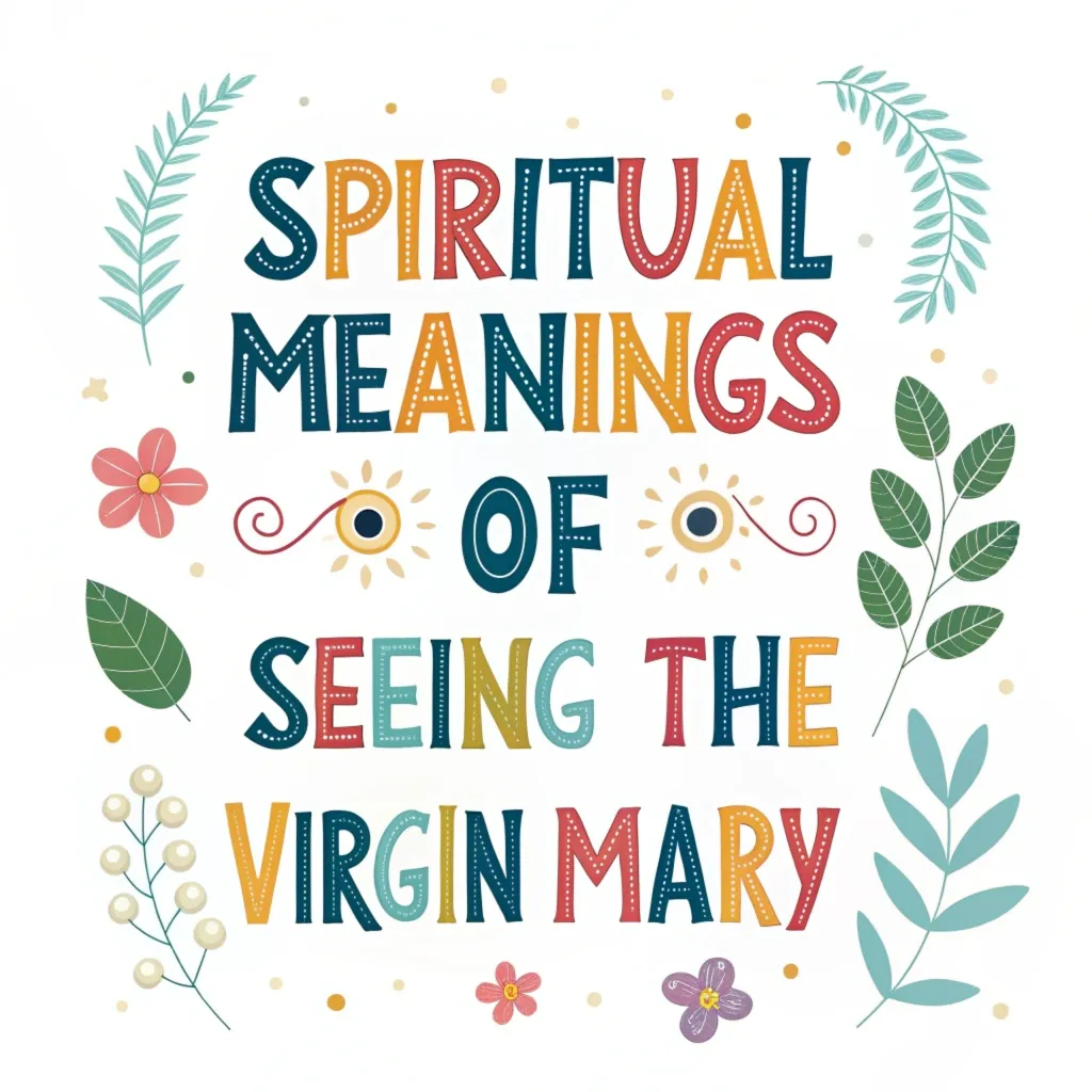 11 Spiritual Meanings of Seeing the Virgin Mary