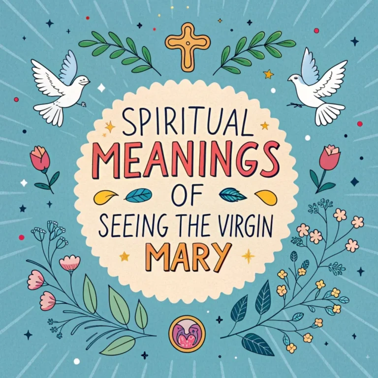 11 Spiritual Meanings of Seeing the Virgin Mary