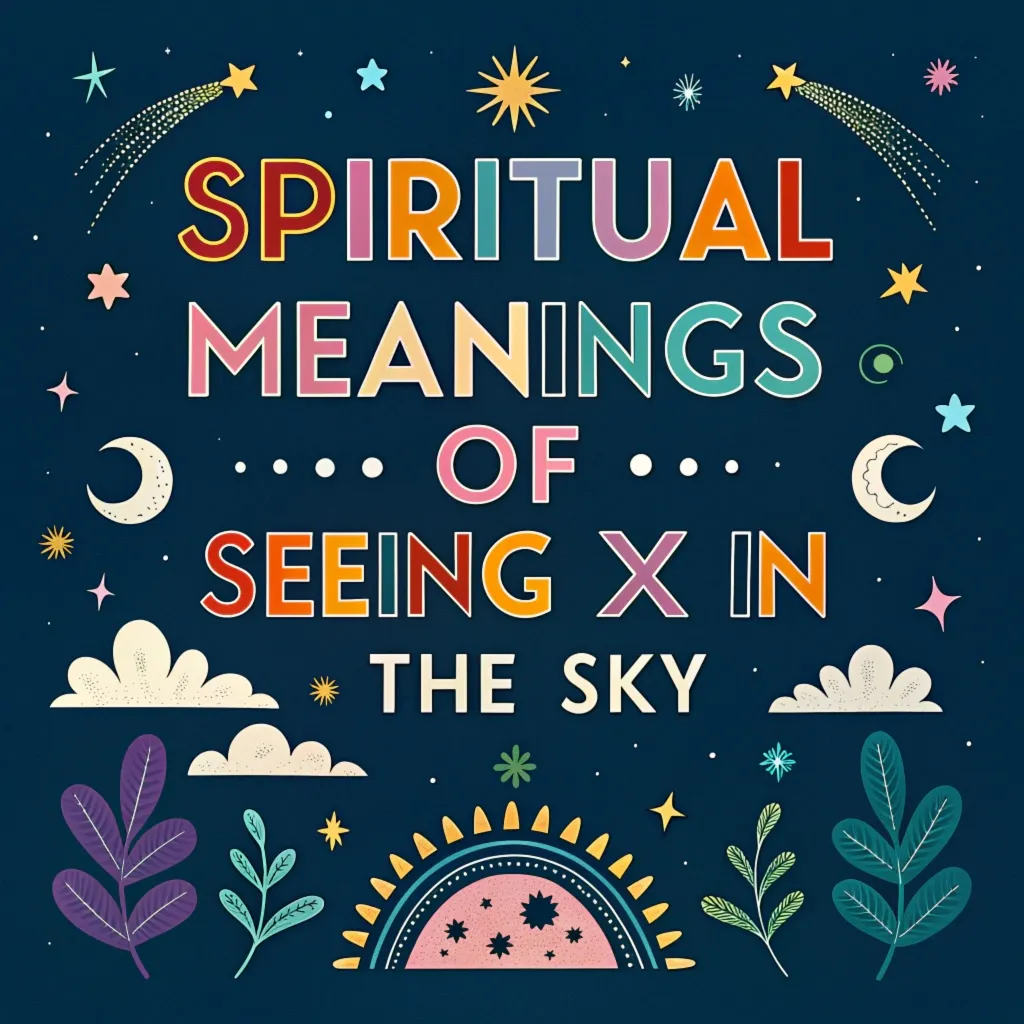 Spiritual Meanings of Seeing X in the Sky: 14 Signs to Know