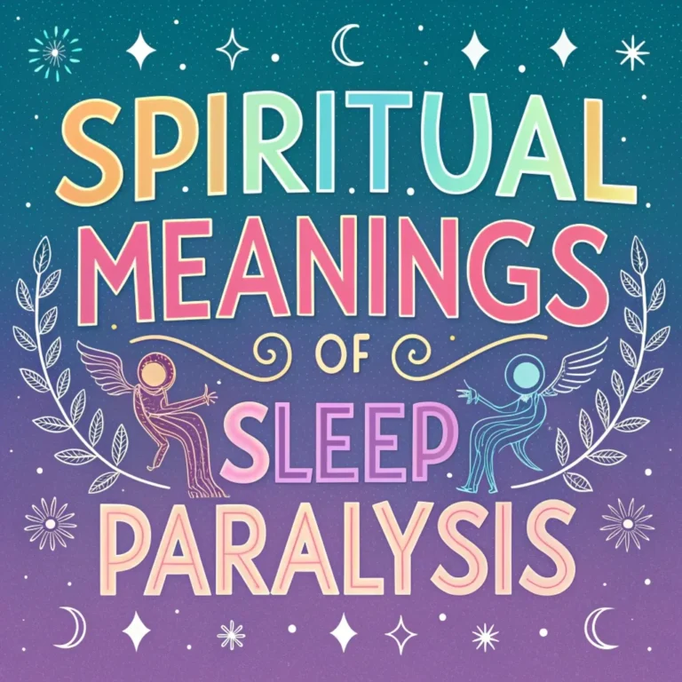 Spiritual Meanings of Sleep Paralysis: Deep Ancient Beliefs