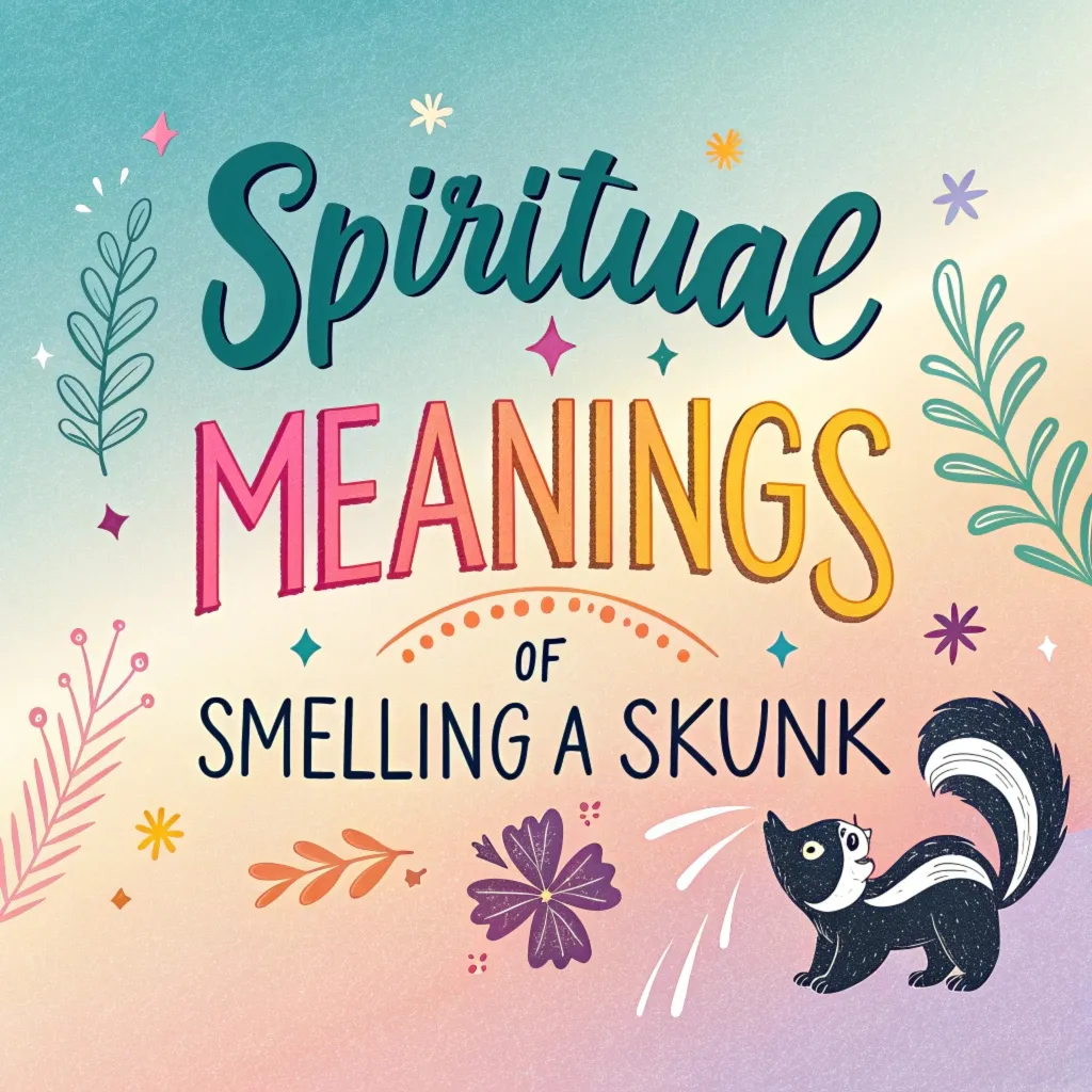 12 Spiritual Meanings of Smelling a Skunk: What Does It Mean for You?