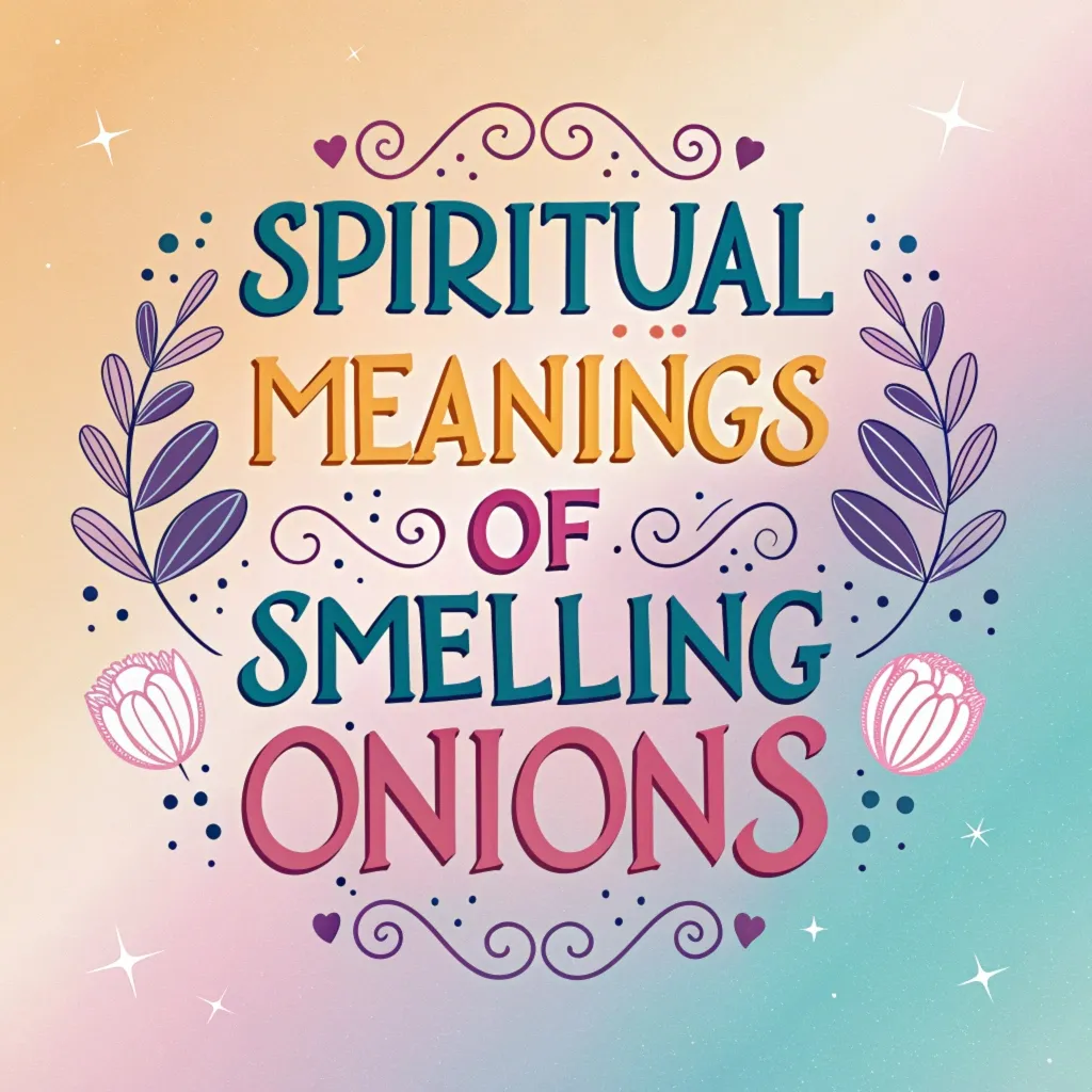 12 Spiritual Meanings of Smelling Onions: What Does It Mean for You?