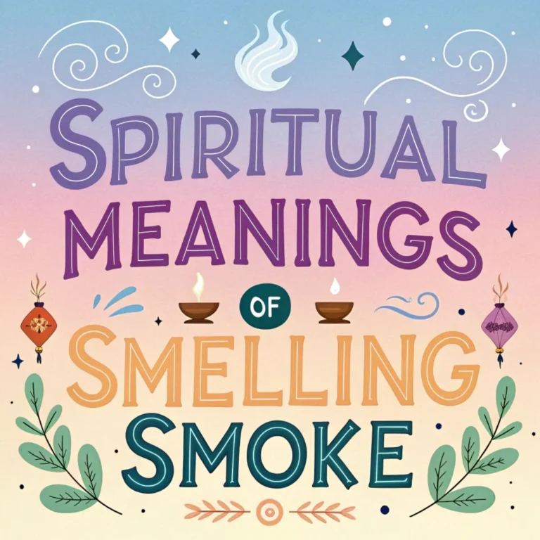 14 Spiritual Meanings of Smelling Smoke: Mystical Insights