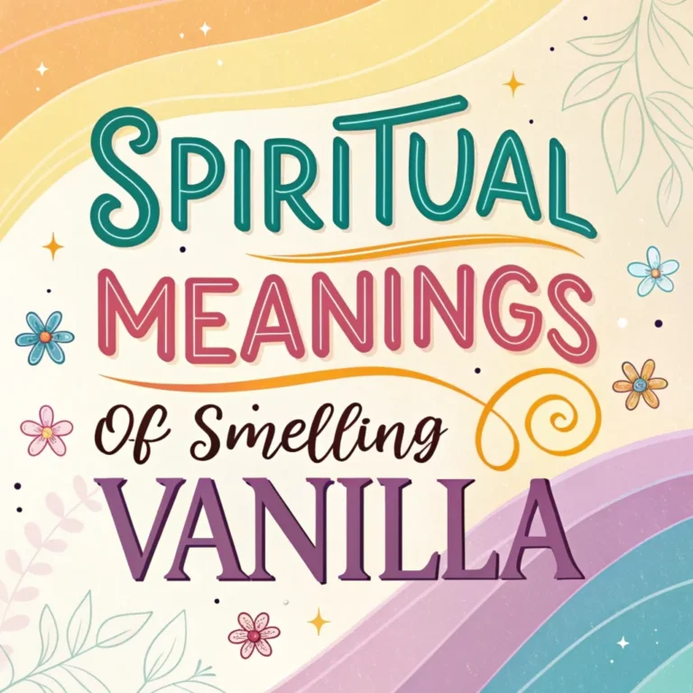 12 Spiritual Meanings of Smelling Vanilla: What Does It Mean for You?