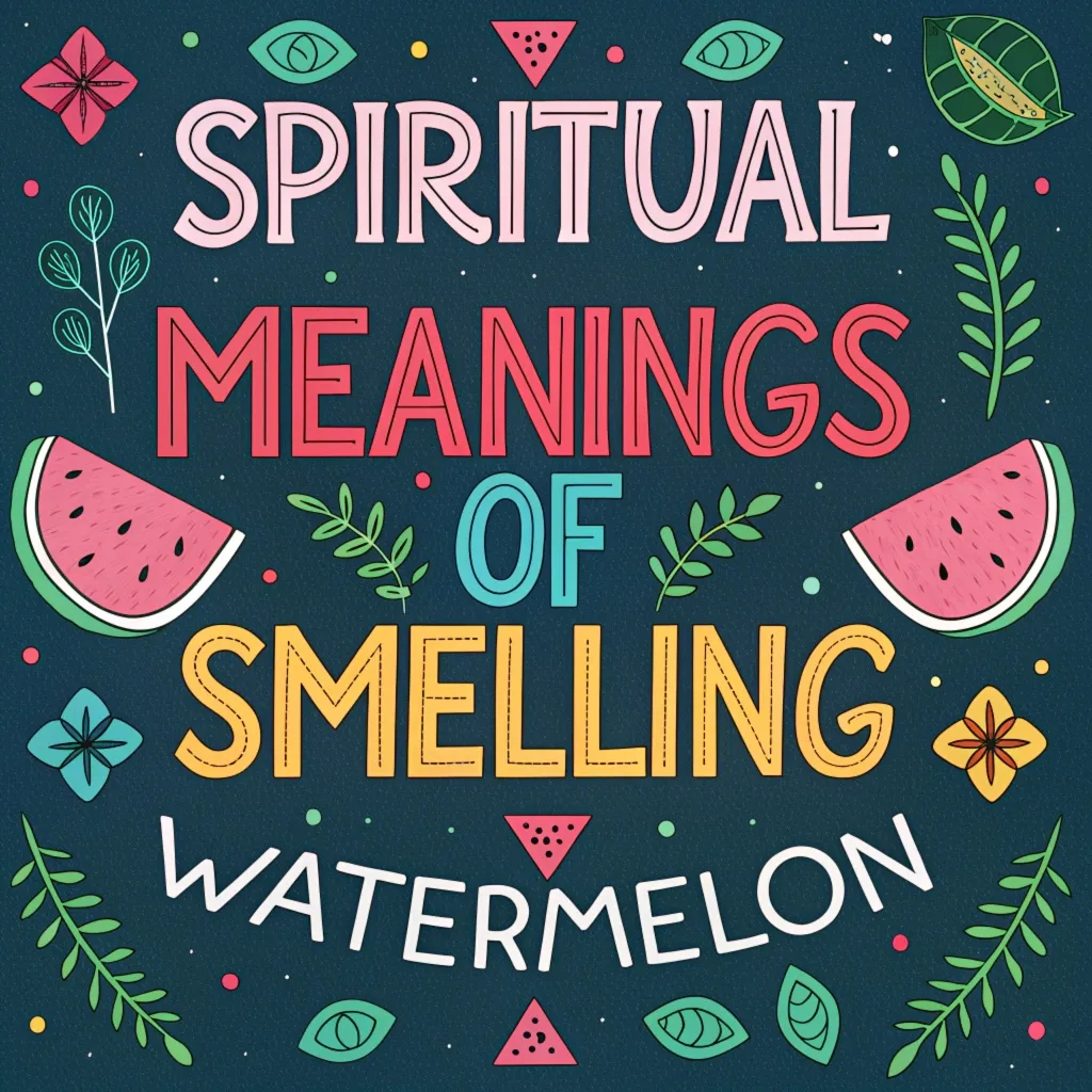 13 Spiritual Meanings of Smelling Watermelon: Sweet Messages