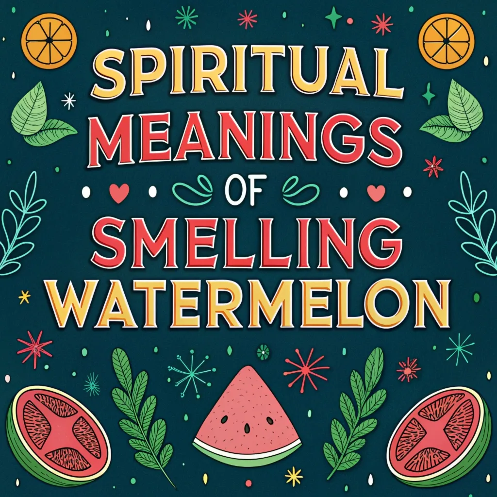 13 Spiritual Meanings of Smelling Watermelon: Sweet Messages