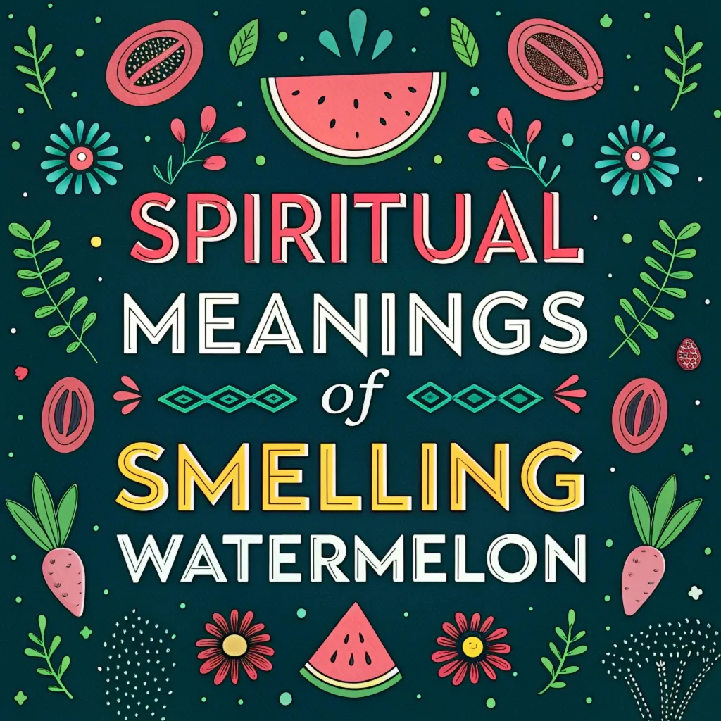 13 Spiritual Meanings of Smelling Watermelon: Sweet Messages