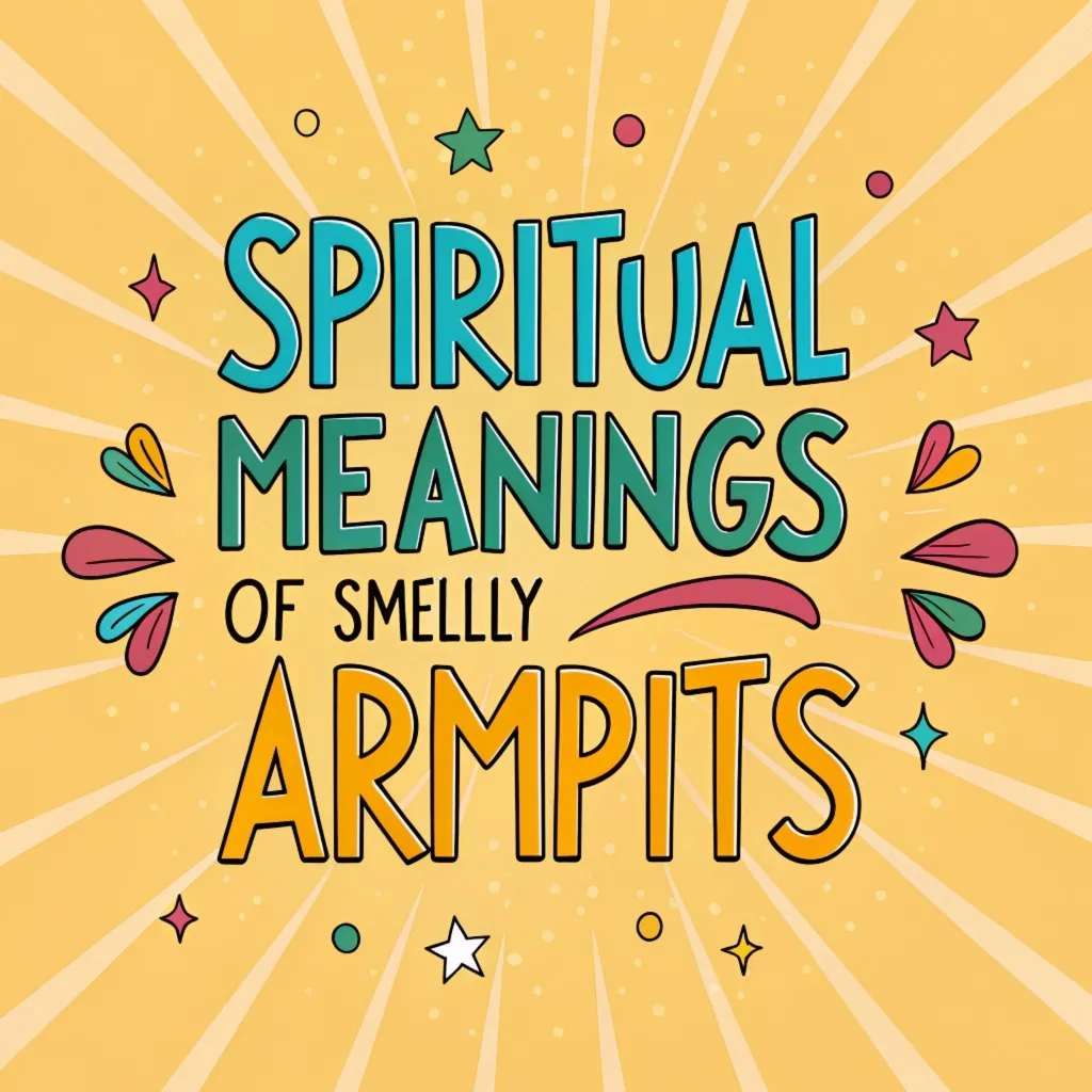 14 Spiritual Meanings Behind Smelly Armpits: Hidden Messages