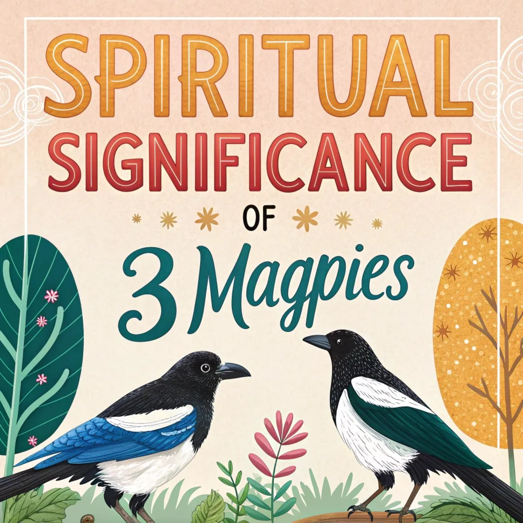 The Spiritual Significance of 3 Magpies: Omens, Symbolism & Cultural Interpretations