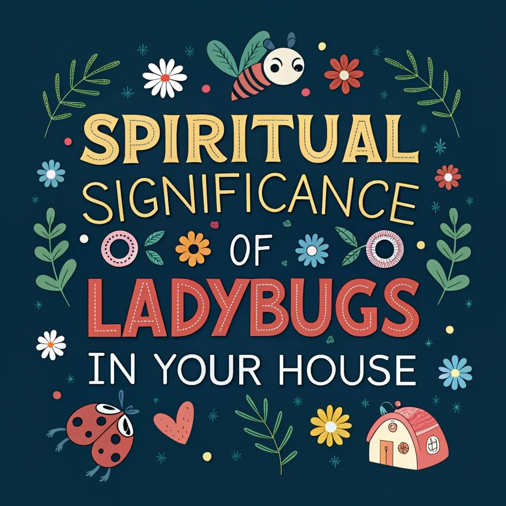 Spiritual Significance & Symbolism of Ladybugs in Your House