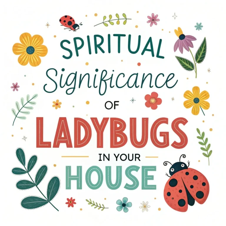 Spiritual Significance & Symbolism of Ladybugs in Your House