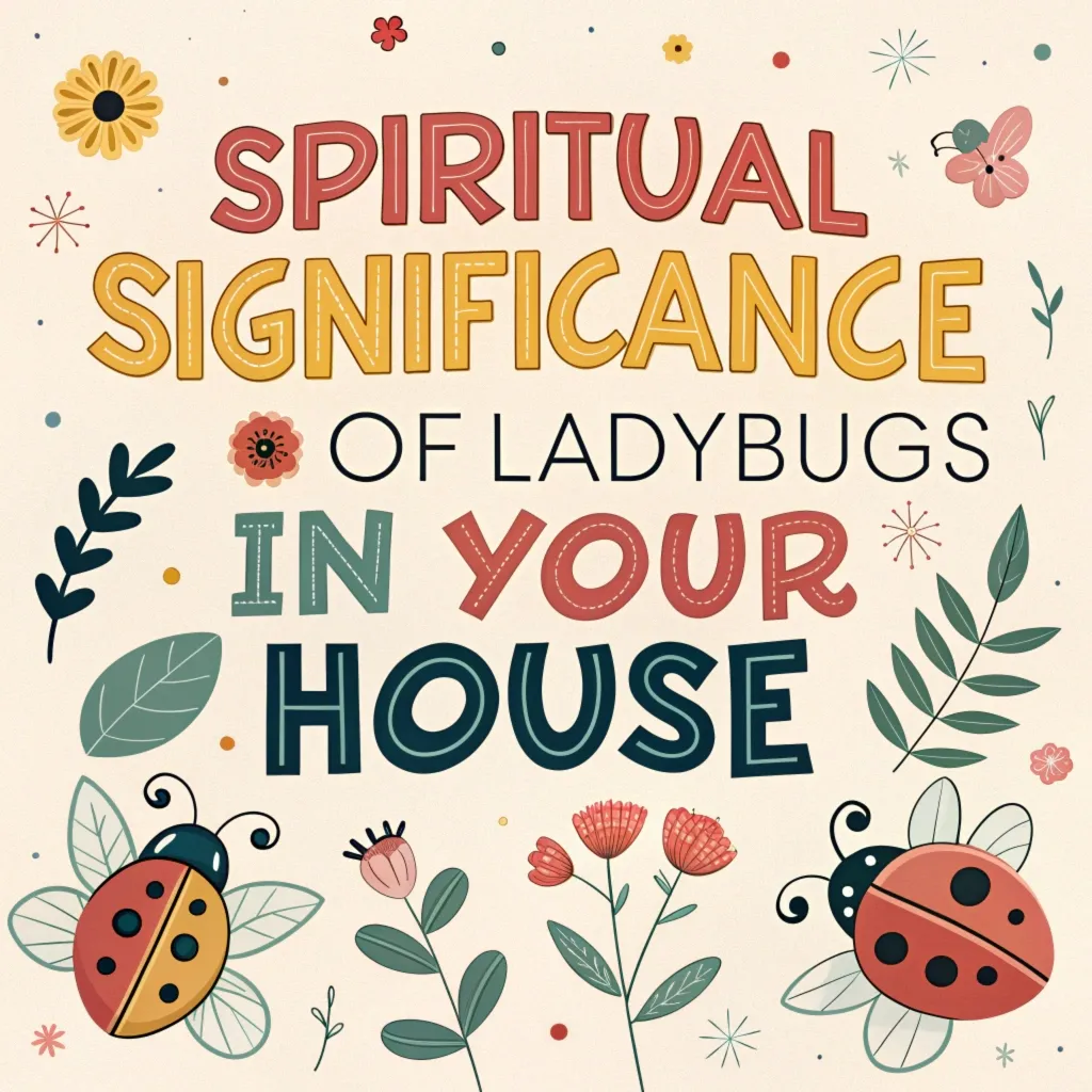 Spiritual Significance & Symbolism of Ladybugs in Your House