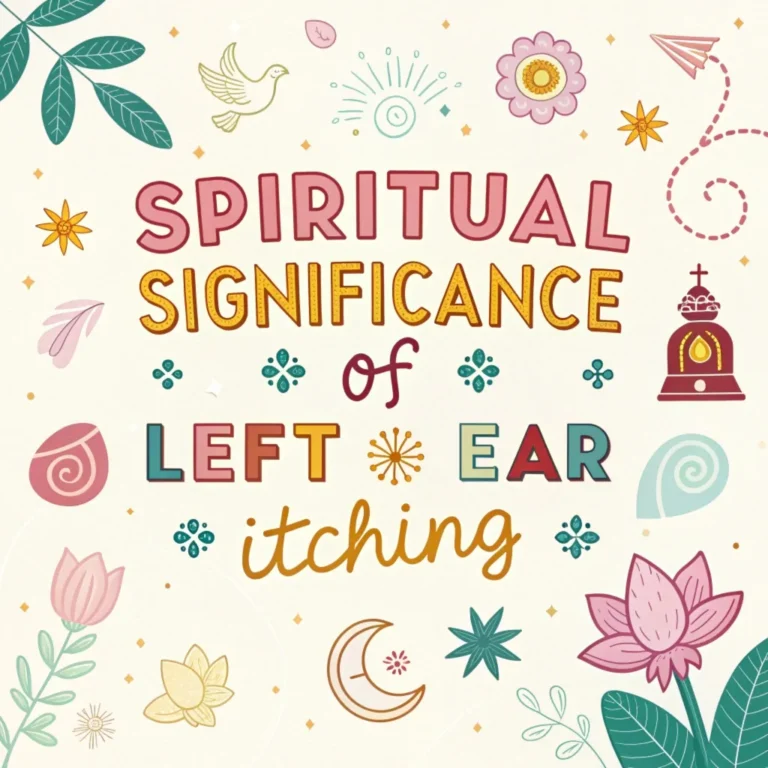 The Spiritual Significance of an Itchy Left Ear: Messages from the Universe