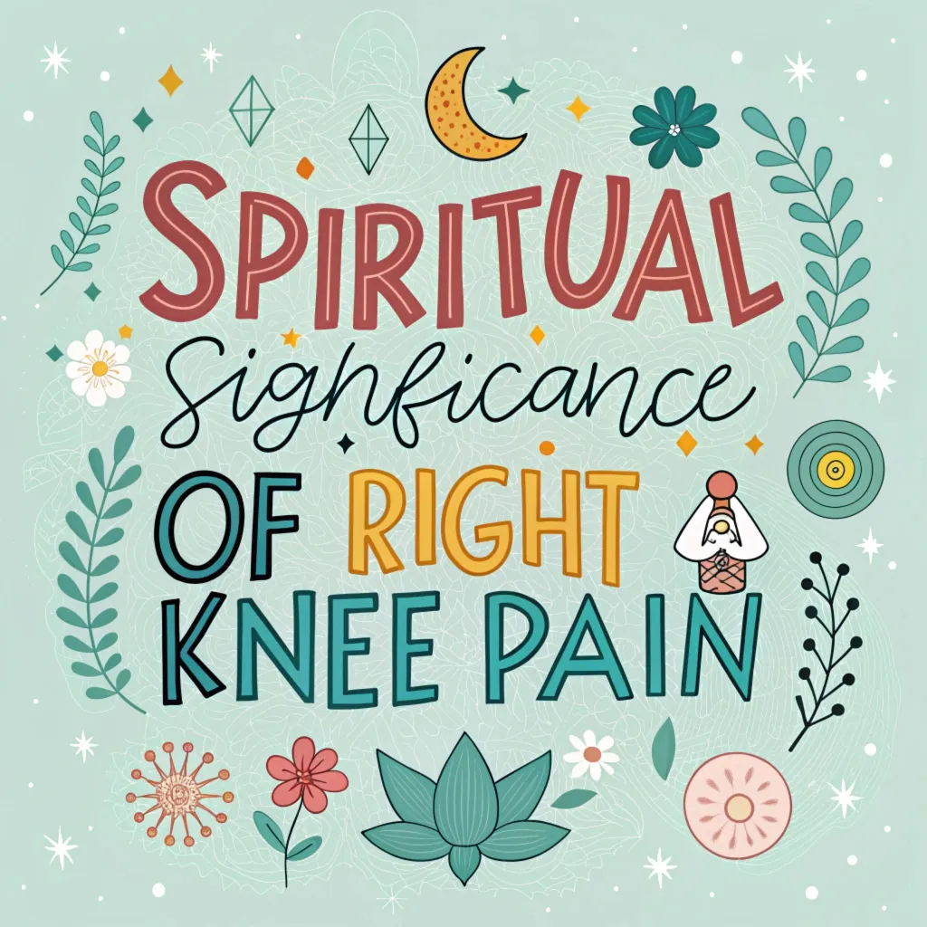 The Spiritual Significance of Right Knee Pain: Deep Insights