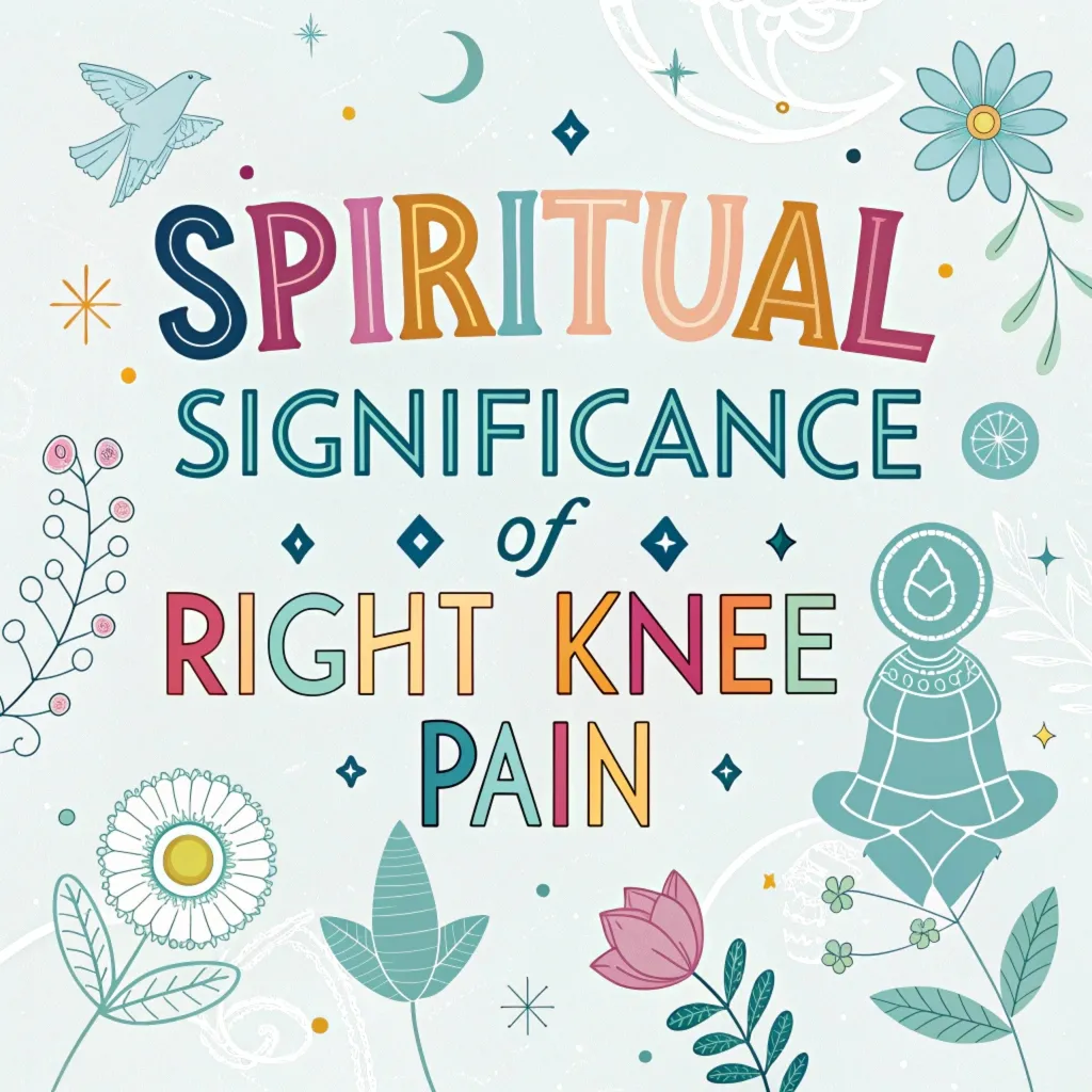 The Spiritual Significance of Right Knee Pain: Deep Insights