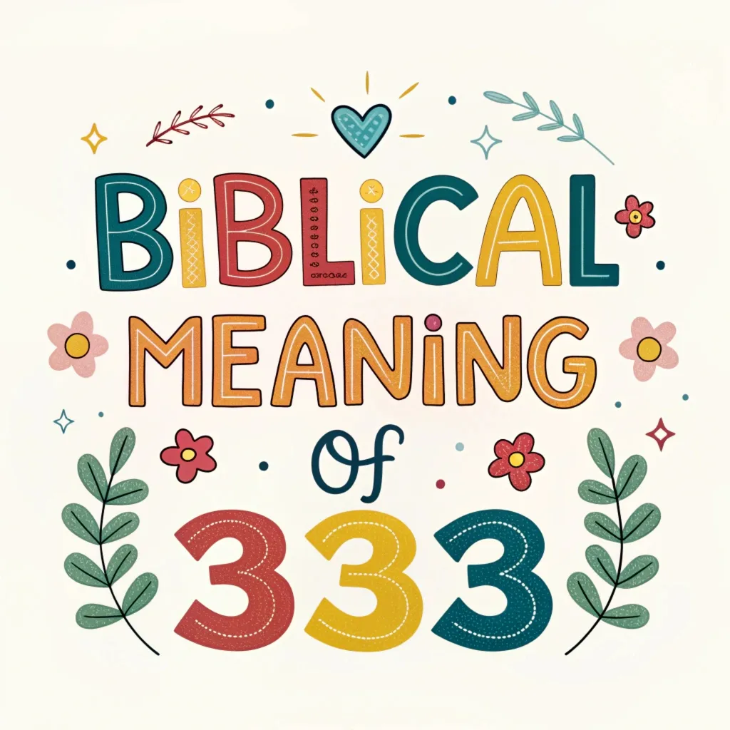 The Biblical Significance of 333: Divine Completeness