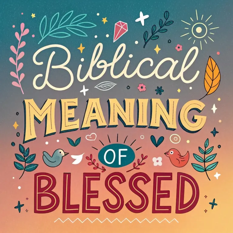 Biblical Meaning of Blessed: God’s Gifts in Everyday Life