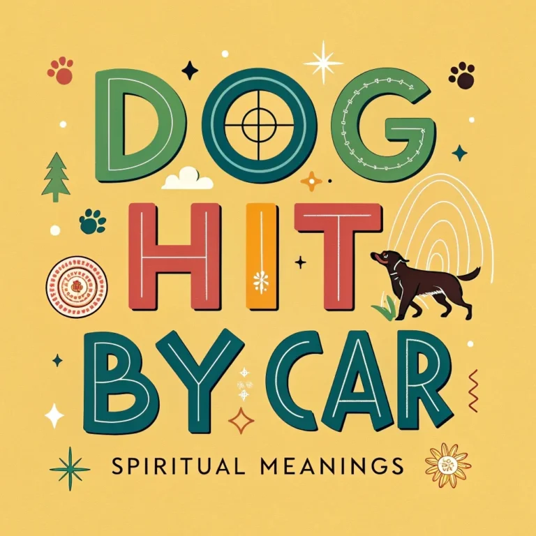 Spiritual Meanings of Dog Hit by Car: Canine Collisions