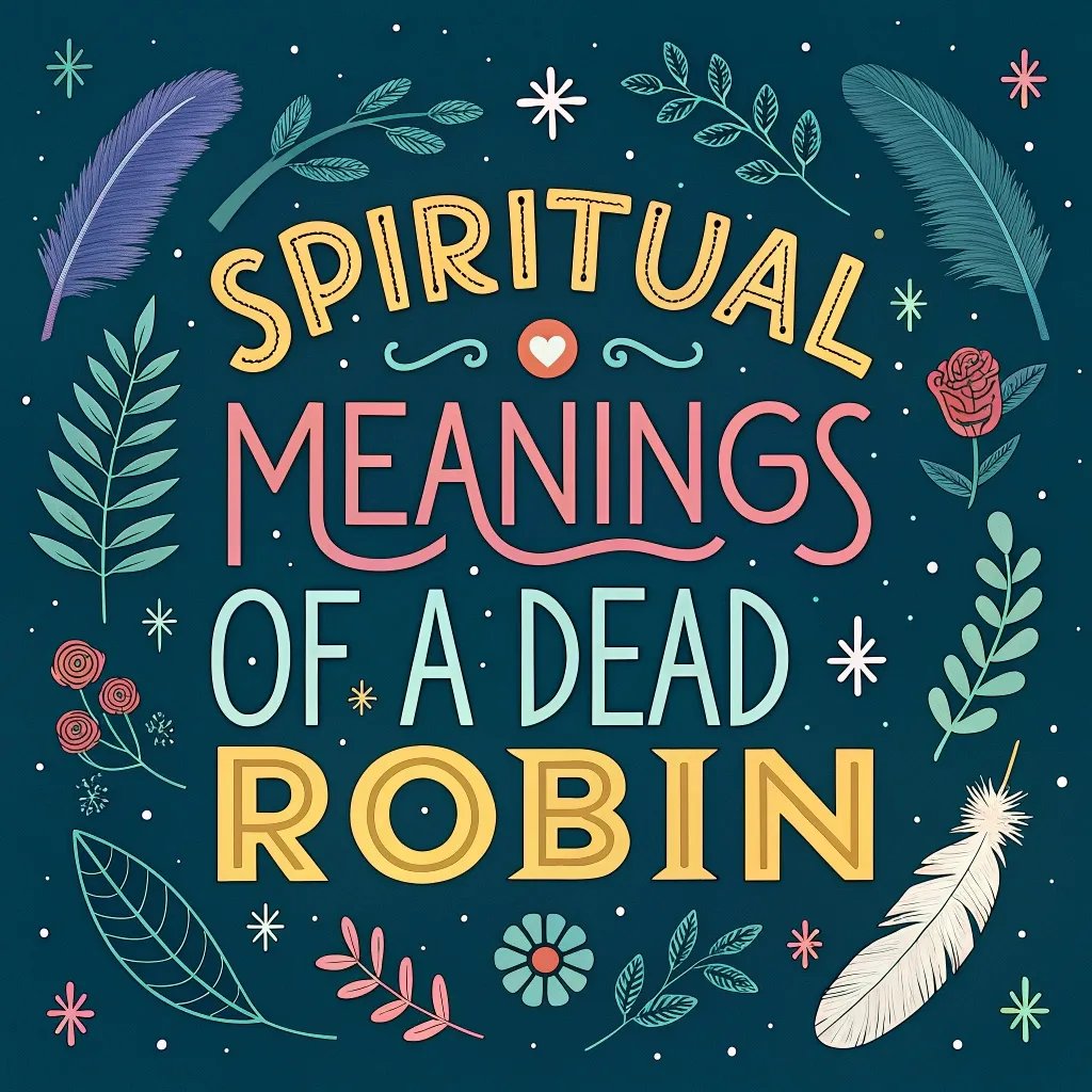 Spiritual Meanings of a Dead Robin: Signs from Above