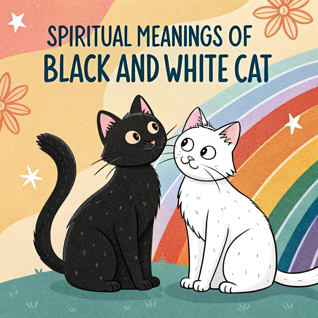 Black and White Cat Spiritual Meanings: Cosmic Feline Connection