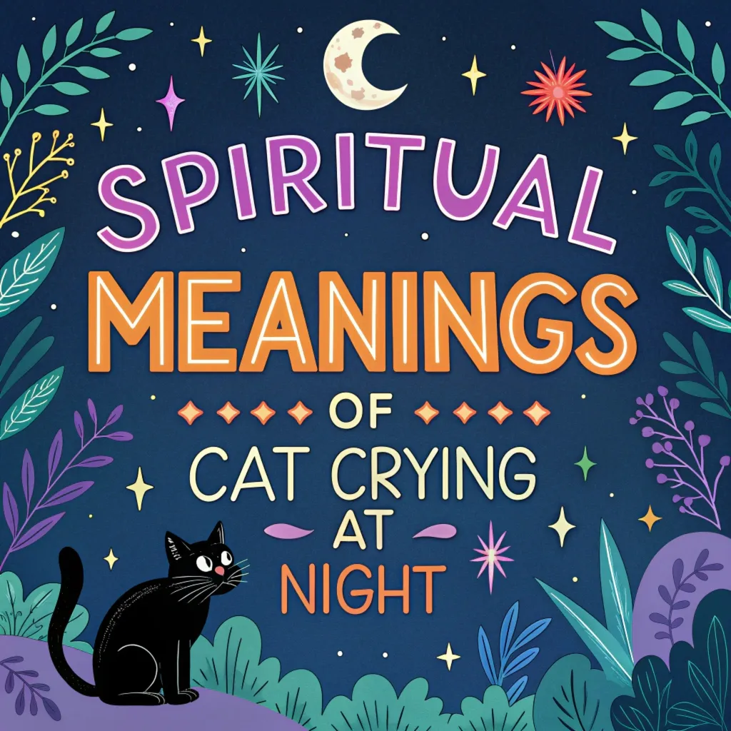 13 Spiritual Meanings of Cat Crying at Night: Midnight Meows