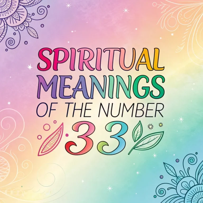 Spiritual Significance of Number 33: Its Powerful Messages