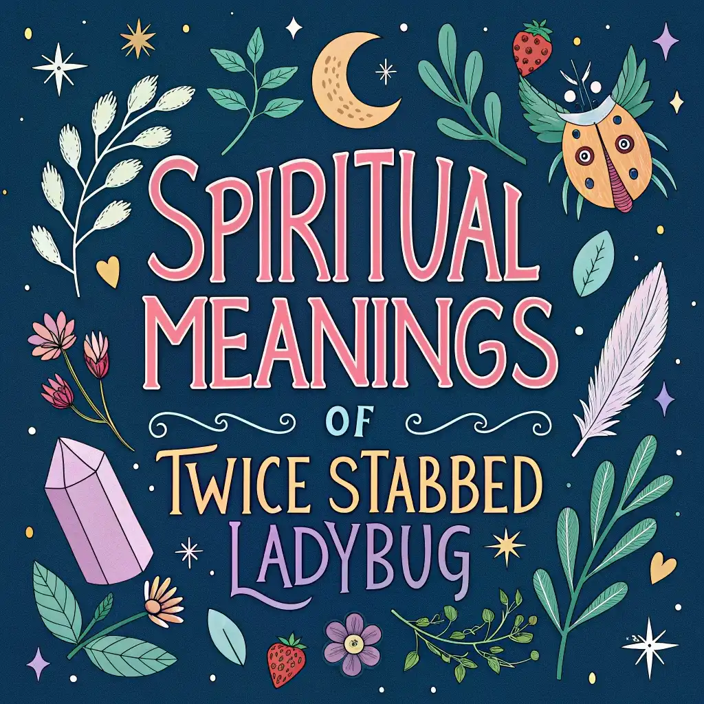 14 Spiritual Meanings of the Twice Stabbed Ladybug Explained