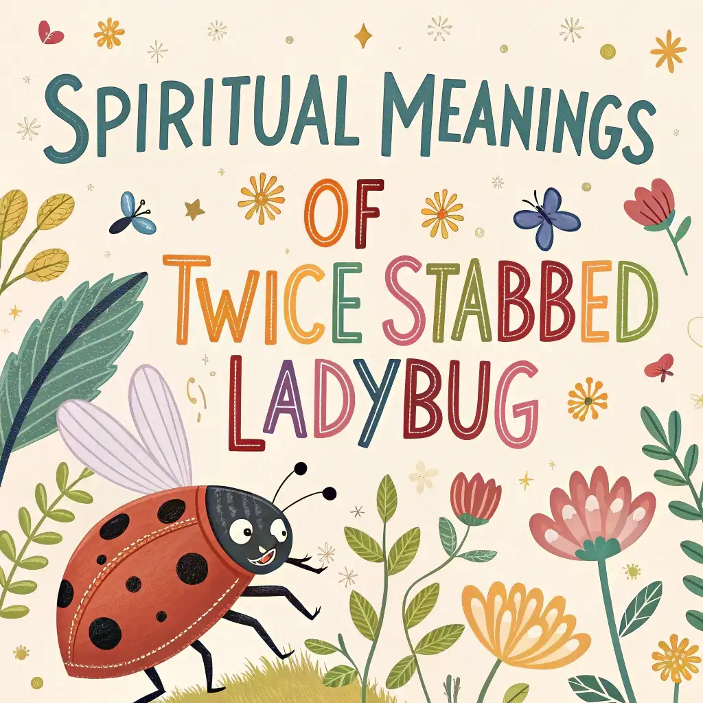 14 Spiritual Meanings of the Twice Stabbed Ladybug Explained