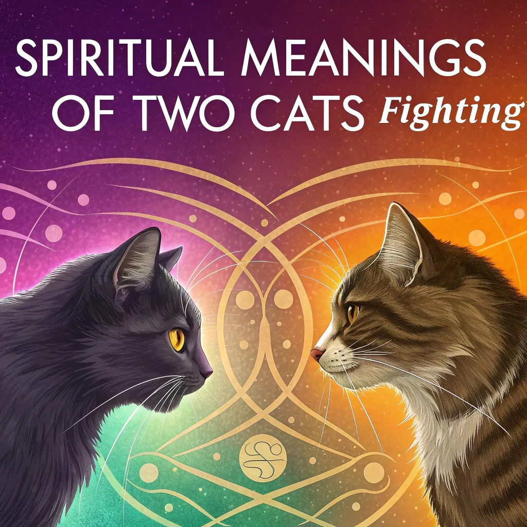 Spiritual Meanings of Two Cats Fighting: Feline Conflicts