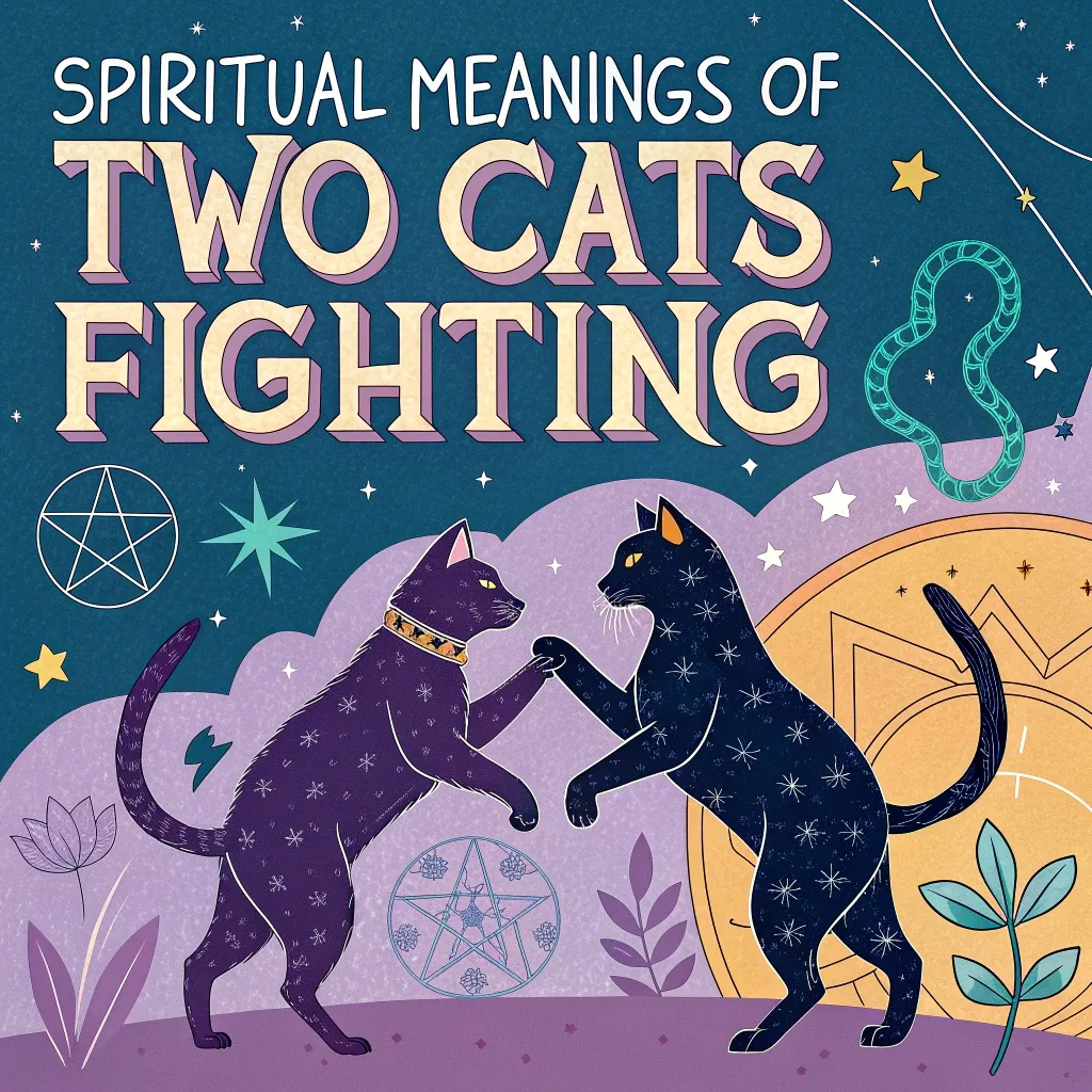 Spiritual Meanings of Two Cats Fighting: Feline Conflicts