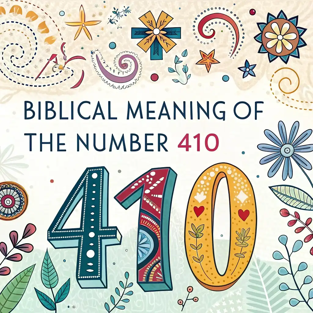 Biblical Meaning of the Number 410: Divine Messages