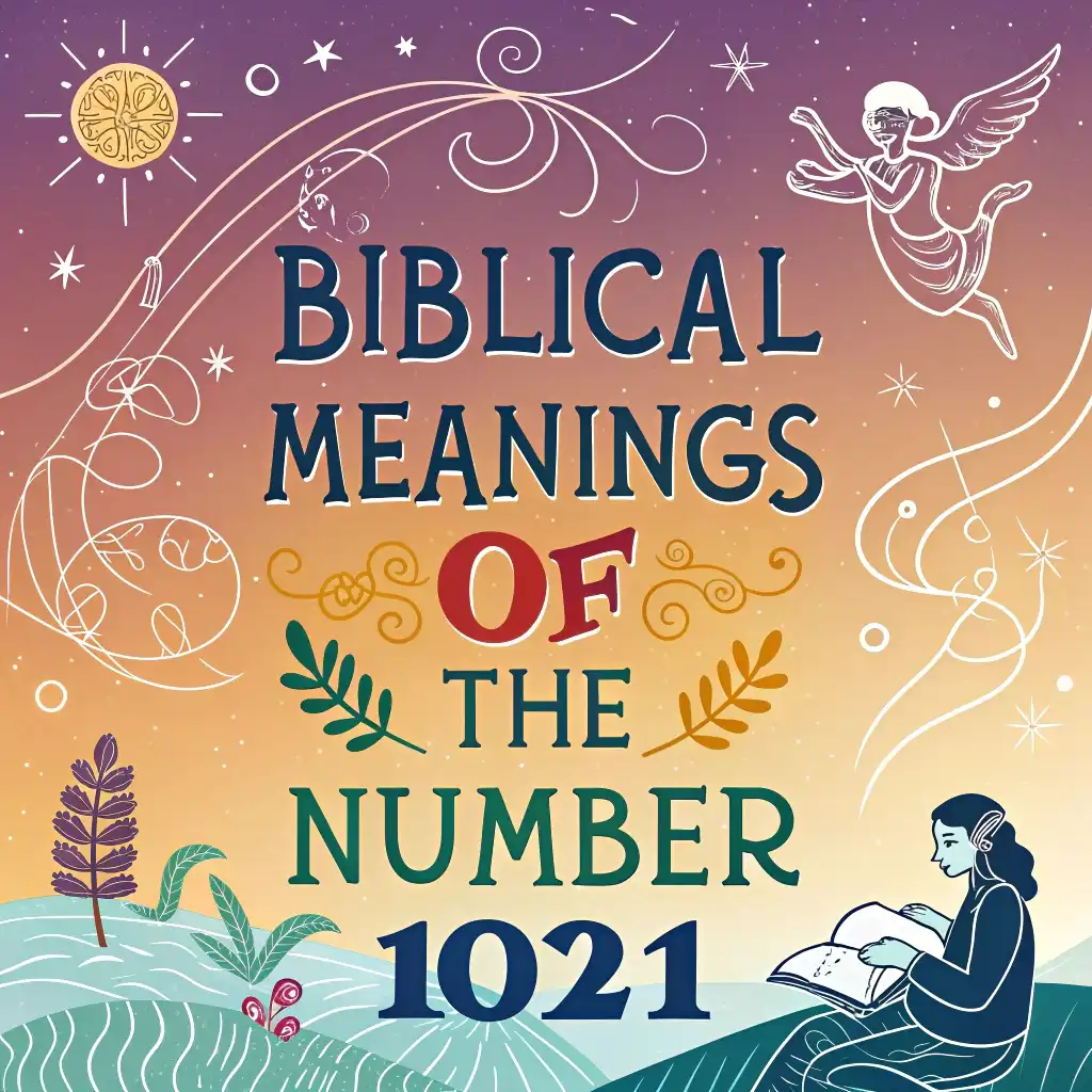 Biblical Meanings of the Number 1021: Divine Messages