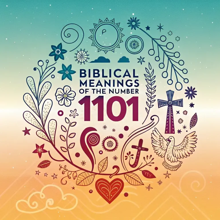 Biblical Meanings of the Number 1101: Hidden Wisdom