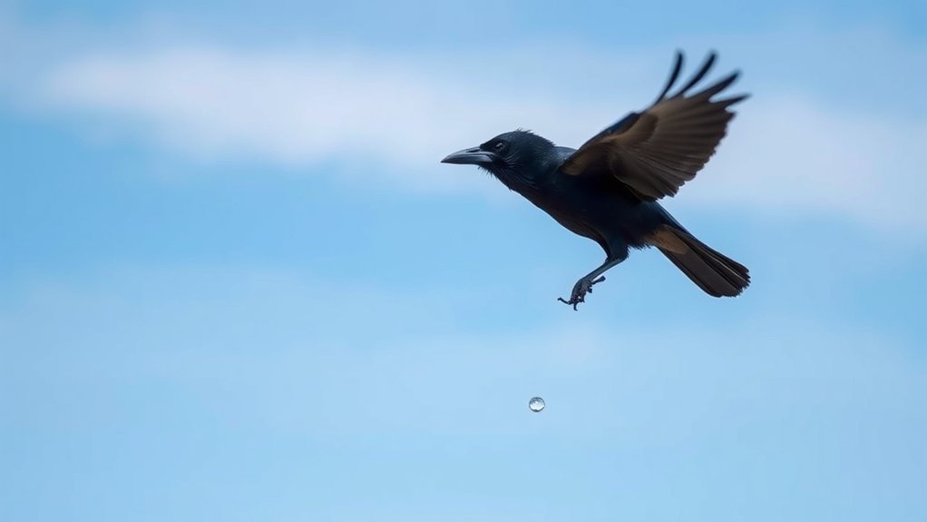 crow poop spiritual significance