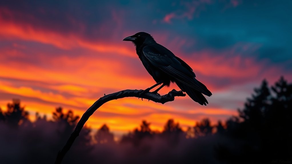 Crow Symbolism: Dark Mysteries and Spiritual Insight 3 crows drive transformative change