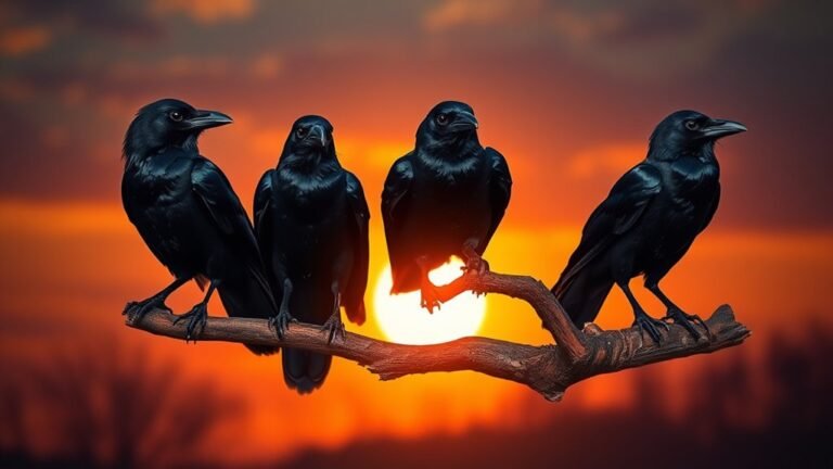 crows symbolize spiritual insights