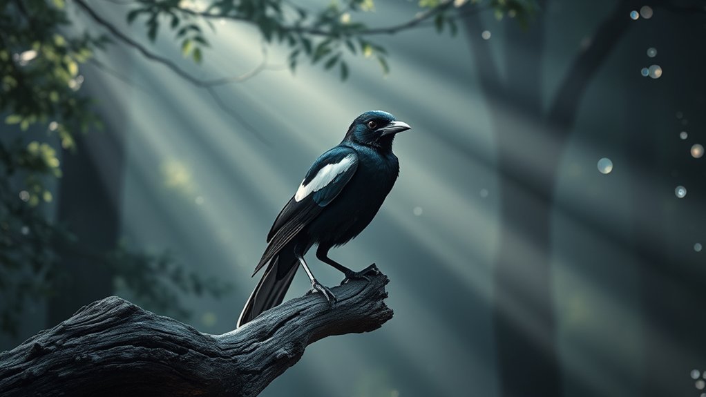 Spiritual Meanings of Magpie: 13 Mystical Symbolism 4 protectors of ethereal realms