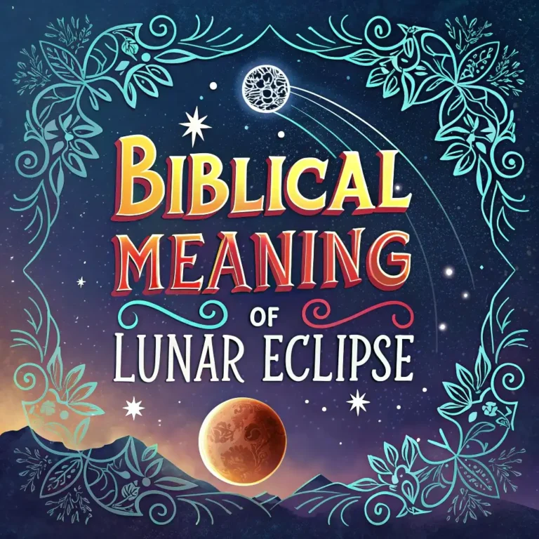 Biblical Meaning of a Lunar Eclipse: Deeper Insights